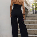 Tube Sleeveless Wide Leg Jumpsuit - Refine 1977