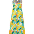 Twisted Printed V-Neck Cami Dress - Refine 1977