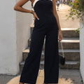 Tube Sleeveless Wide Leg Jumpsuit - Refine 1977