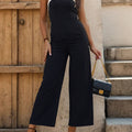 Tube Sleeveless Wide Leg Jumpsuit - Refine 1977