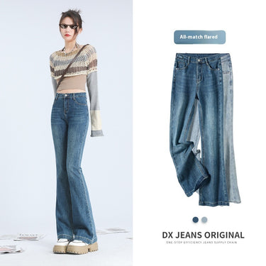 Ankle-length Bell-bottoms Slim Fit