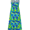 Twisted Printed V-Neck Cami Dress - Refine 1977