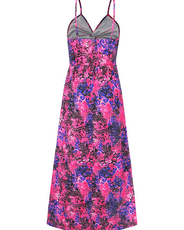 Twisted Printed V-Neck Cami Dress - Refine 1977