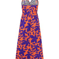 Twisted Printed V-Neck Cami Dress - Refine 1977